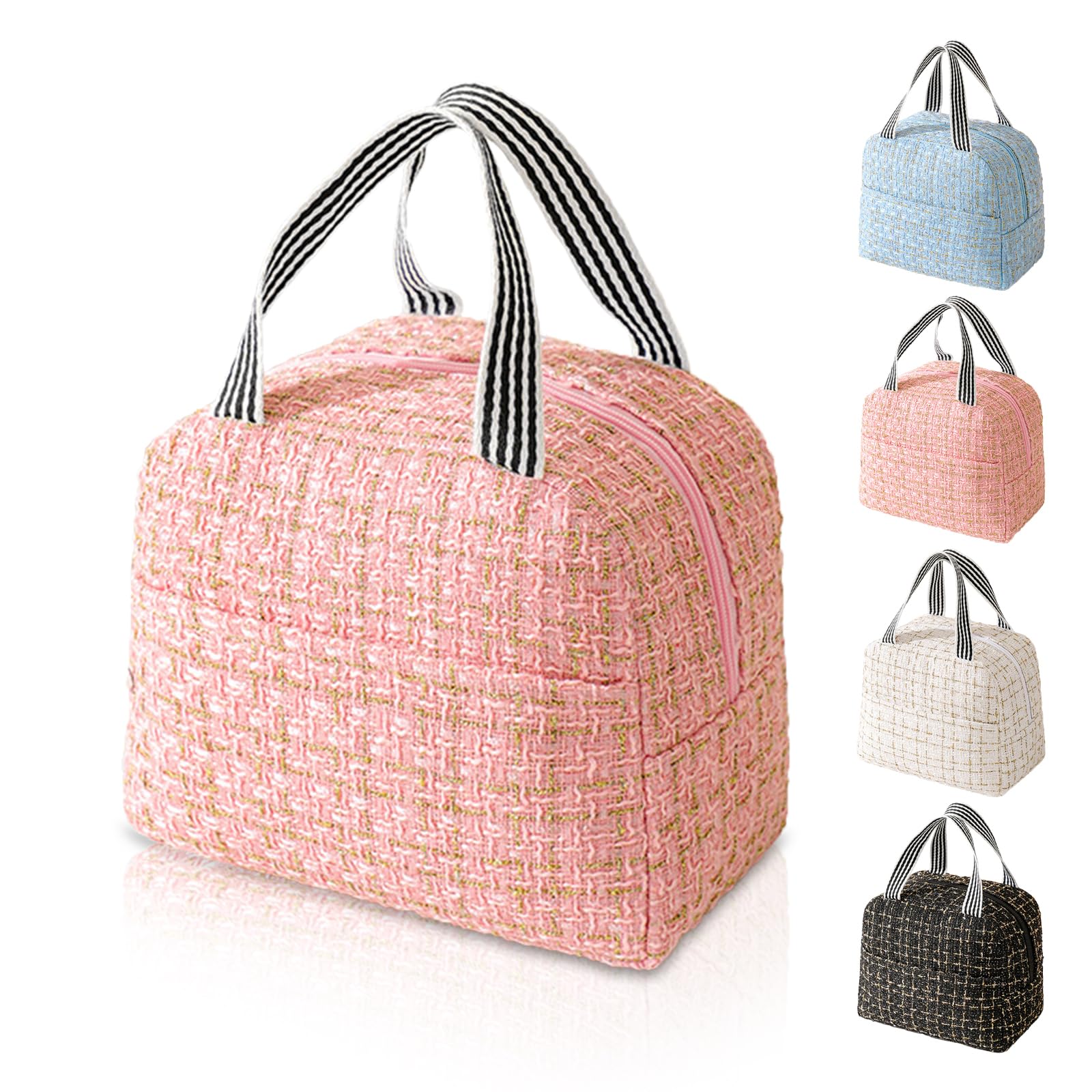 Binoster Small Cooler Bag for Women Girls Small Cooler Bag for Work School Picnic Travel Beach