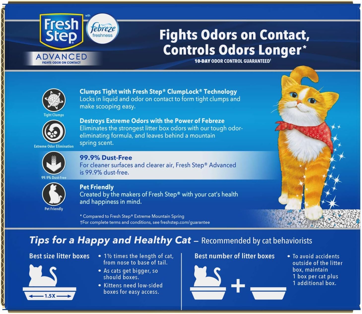 Fresh Step Advanced Clumping Litter : Pet Supplies