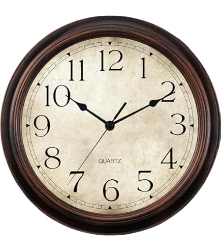 Amazon.com: FirsTime & Co. Essential Wall Clock, Small, 8.5