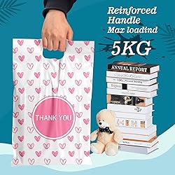 JinRuiKJ Poly Mailers with Handle 10x13 Inch 25