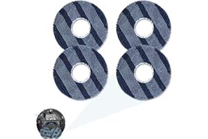 Mop Replacement Pads Compatible with Eufy C20 Omni Robot Vacuum Cleaner, Eufy C20 Mop Pads, C20 Washable Mopping Pad Parts Ac