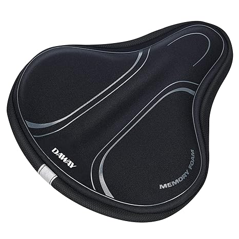 Daway Memory Foam Bike Seat Cover C3 Extra Soft Pad Most
