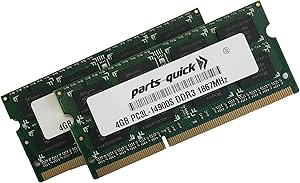 8GB (2 X 4GB) Kit Memory for Apple iMac Late 2015 27-inch 1867MHz DDR3 SO-DIMM (PARTS-QUICK Brand)