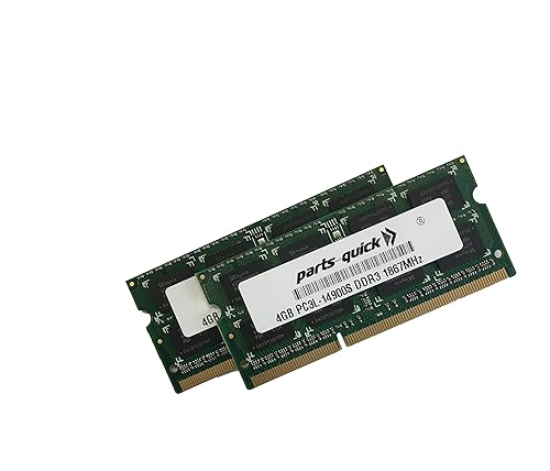 parts-quick 8GB (2 X 4GB) Kit Memory for Apple iMac Late 2015 27 - Technical View