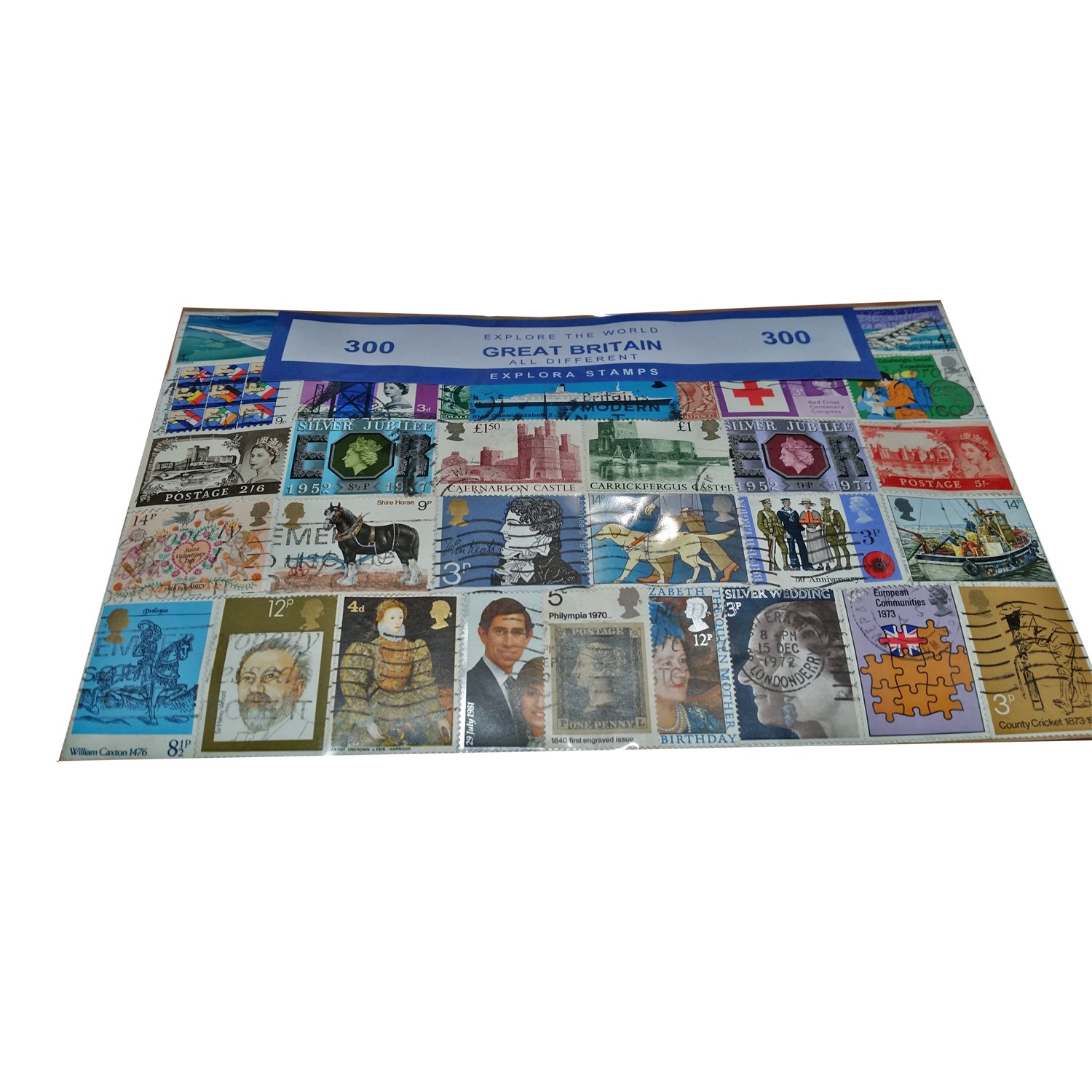 London England GB Great Britain British UK Stamp (300 Stamps All Different) Collection Souvenir! Souvenir/Speicher/Memoria! Highly Collectible Stamps! British UK Collectable Souvenir! A Unique and Educational Souvenir! Timbre/Stempel/Francobollo/Sello! S01