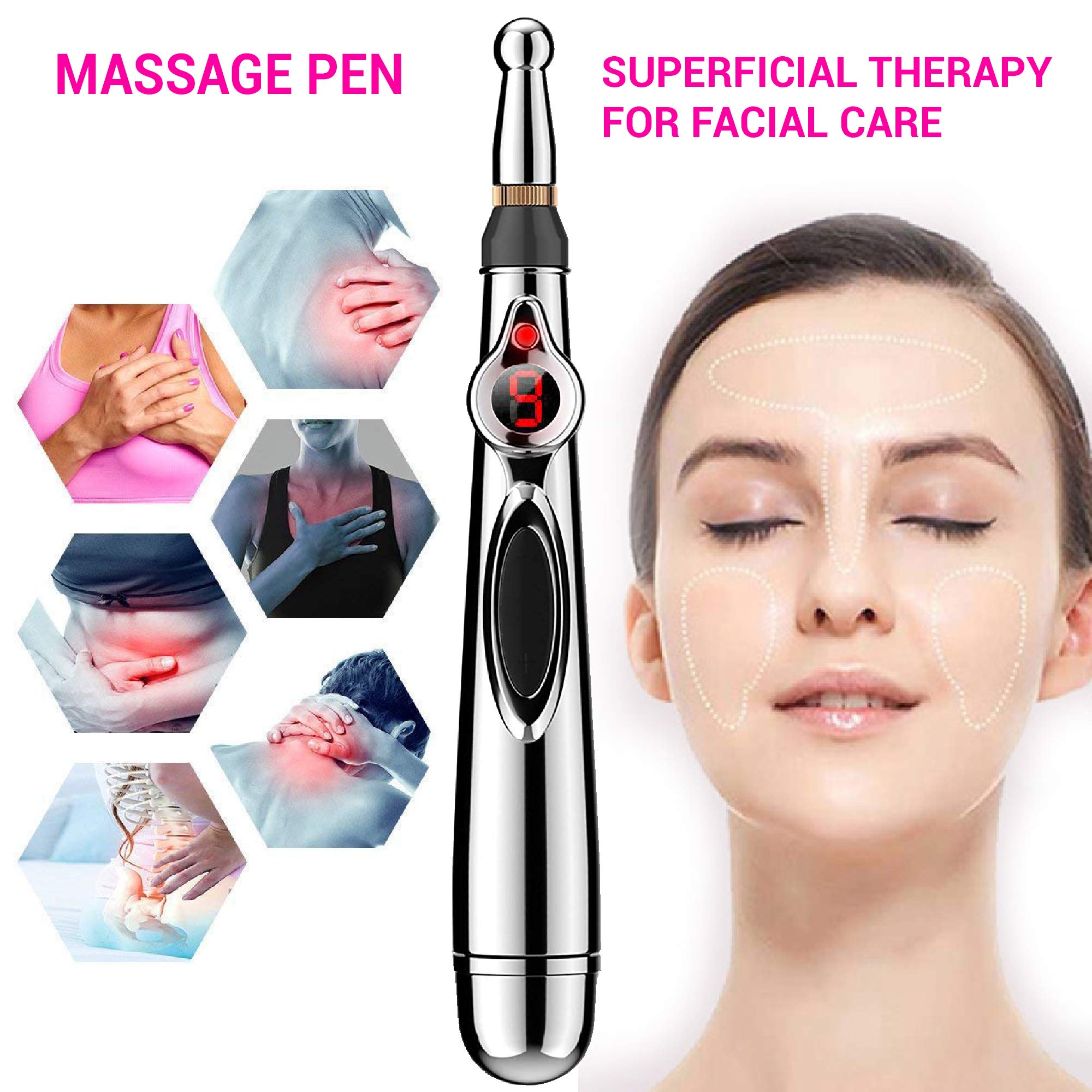 Electronic Acupuncture Pen, Electric Meridians Laser Acupuncture