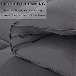 DOWNCOOL Feather Down Comforter King Size, All