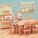 Sylvanian Families Dining Room Set 5340 Petit 1:12 Brand New view 5