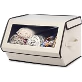 Whitmor Stackable Window Storage Box，6 pack