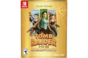 ASPYR Tomb Raider I-III Remastered Starring Lara Croft Deluxe Edition - Nintendo Switch