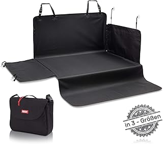 BARTSTR Hochwertiger Kofferraumschutz - Ideale Hunde Kofferraumdecke mit Stoßstangenschutz für Kombi - Auto Kofferraummatte Hund