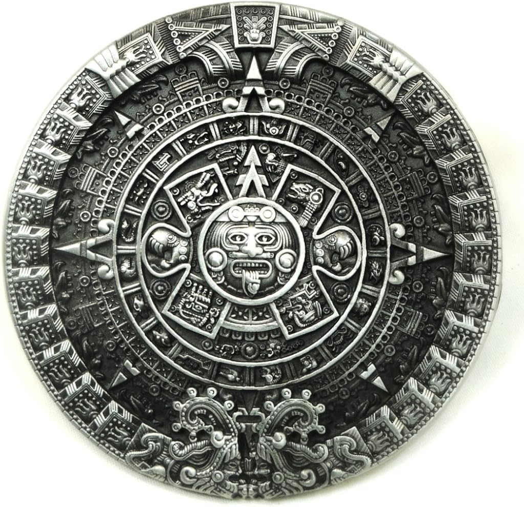 aztec belt buckle