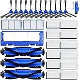 RoboVac 11S Replacement Part Compatible for Eufy RoboVac 11S, 15C, 30, 30C, 12, 35C, 25C, 15T Robotic Vacuums, 3 Rolling Brus