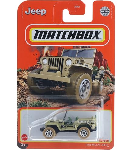 Buzzy jeep アメリカ輸入品 Matchbox Jeeps Willys, [Blue] Jungle 69/100 : Amazon.ca: Toys & Games