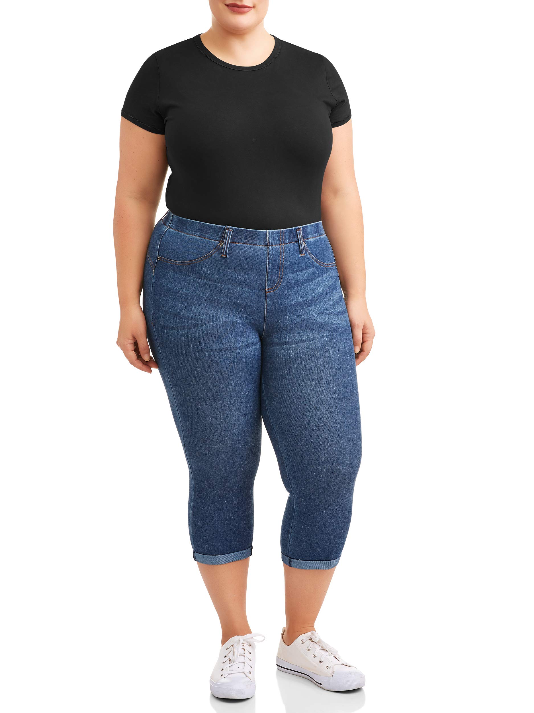 Terra Plus Size Capri Pants Plus Size Petite Capri Pants Top