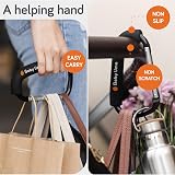 Baby Uma XL Pram Hooks 2 Pack Extra Large Carabiner Clip 5 kg view 2