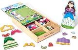 Melissa & Doug Princess Magnetic Dress-Up Play Set Wooden Doll Toy 3+ Years view 3