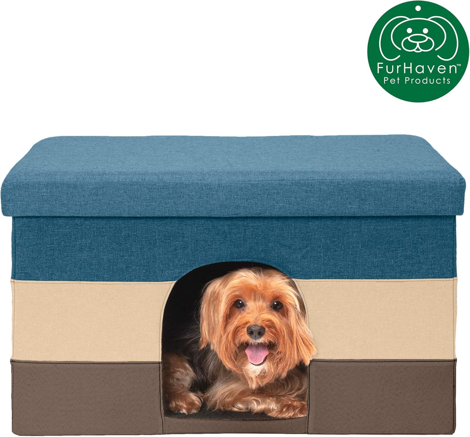 pet ottoman den dog bed