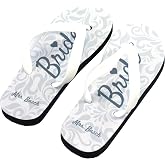 Personalized Bride Flip Flops