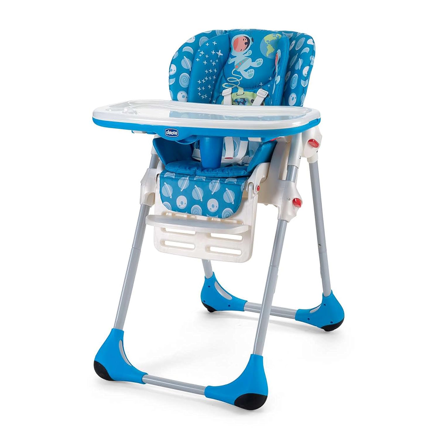 chicco high chair blue