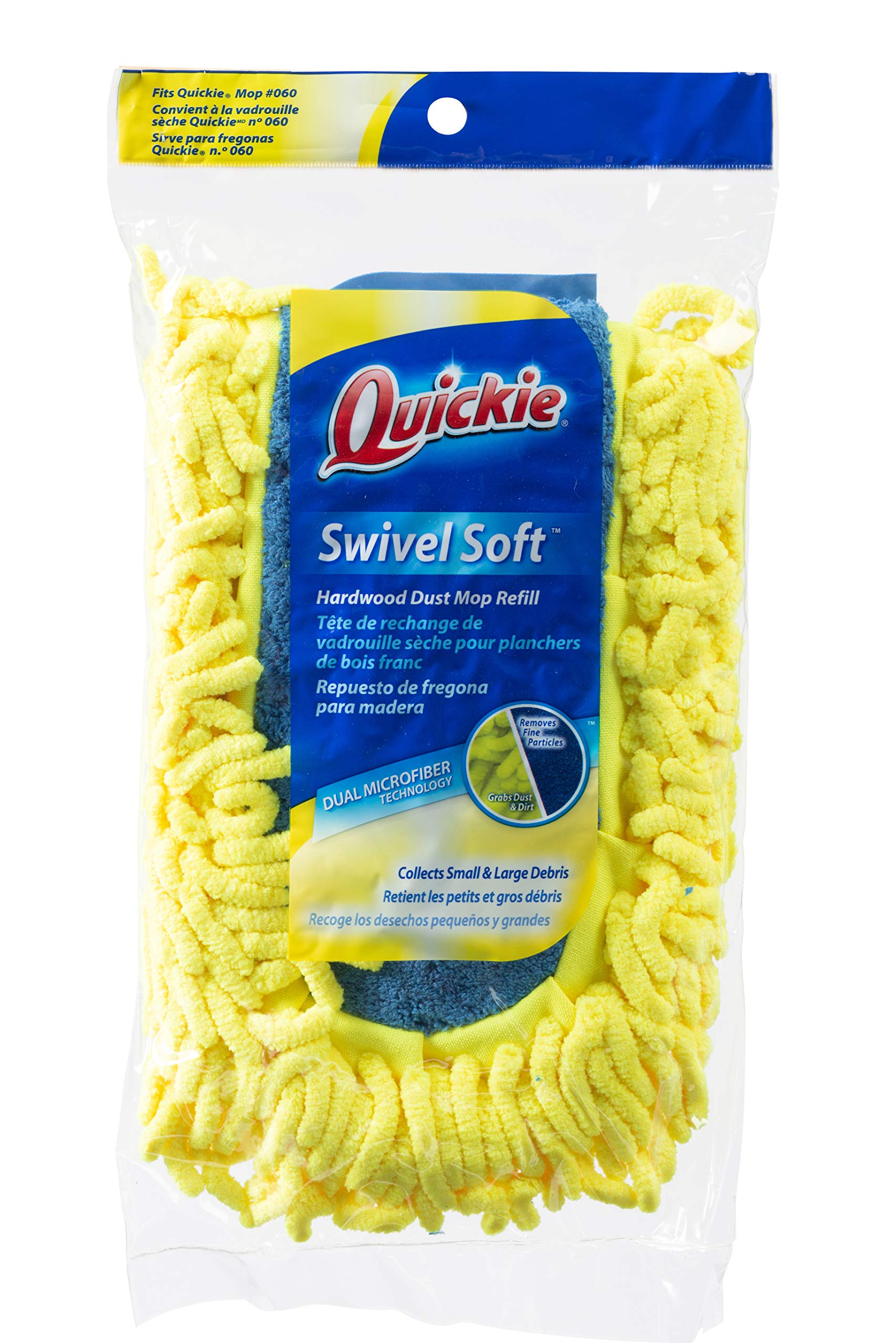 Quickie Microfiber Dust Mop Refill, Replacement Head, Green Buy Online in United Arab Emirates