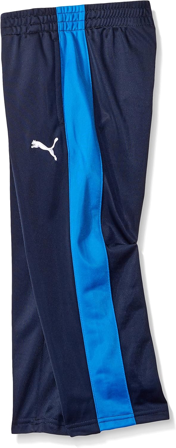 PUMA Little Boys' Toddler Tricot Jacket and Pant Set, Blue Stripe, 2T: Clothing