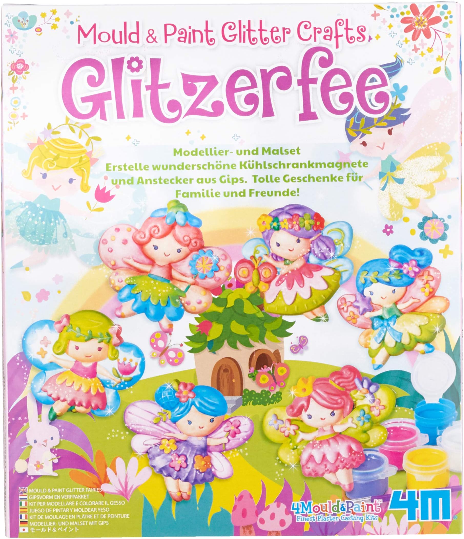 4M 68397 "Glitter Fairy" Mould and Paint (Multi-Colour)