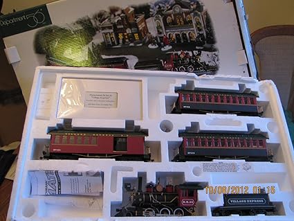 department 56 village express electric train set
