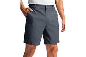 G Gradual Men's Golf Dress Shorts 5"/ 7"/ 9" Stretch Casual Work Flat Front Shorts for Men with 3 Pockets Quick Dry