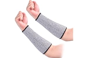 ANCIRS Cut Resistant Sleeves for Arm Protection, Gardening Sleeves, Dog Bite Safety Arm Sleeves