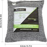 MIVIDE 6Pcs 200g Activated Bamboo Charcoal Air Purifying Bags view 2
