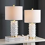 Safavieh Spring Blossom Table Lamps - Set Of 2 Multi Floral Ceramic Lamps, 29-Inch