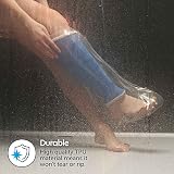 JFA Medical Waterproof Shower Leg Cast Covers - Box of 3, Half Leg view 6