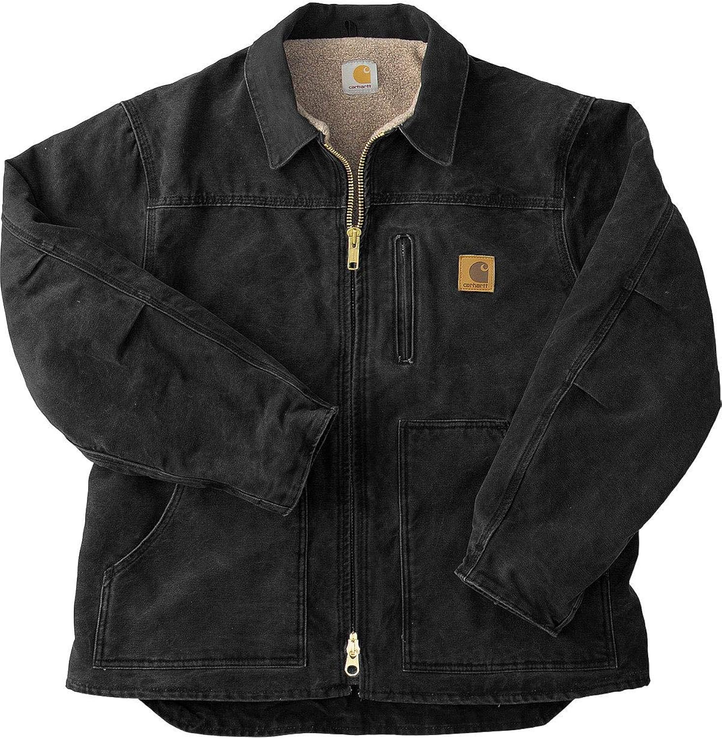 Carhartt men's sandstone ridge coat stores Clearance