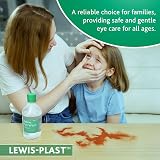 Lewis-Plast Saline Eye Wash Solution 500ml Bottle Sterile 0.9% Sodium Chloride view 6