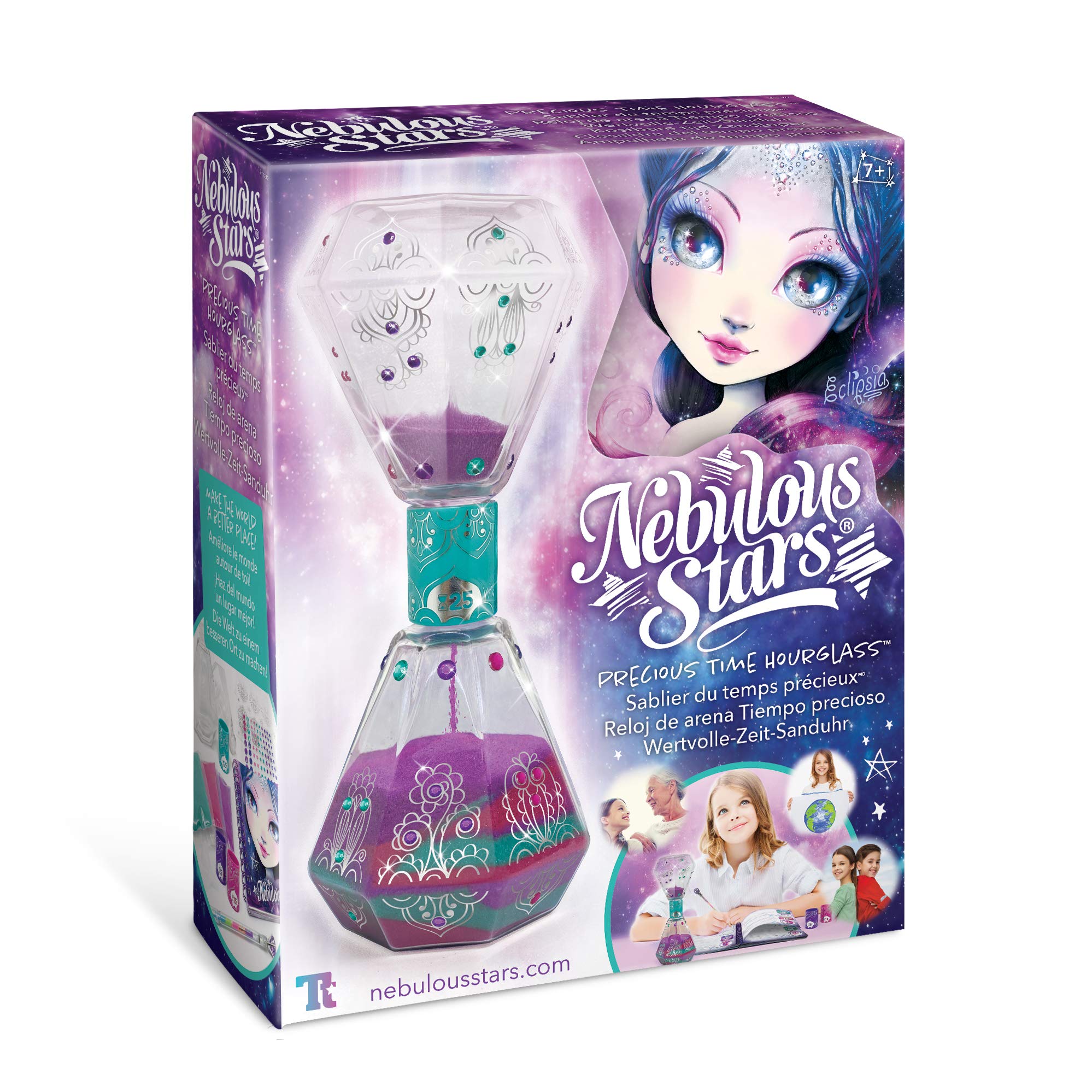 Nebulous Stars Precious Time Hourglass, Multicolor, One Size