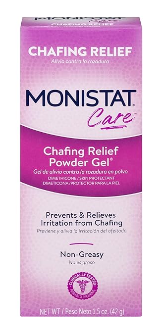 Monistat Care Chafing Relief Powder Gel | Chafe Prevention & Relief | 1.5 Ounce