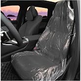 50PCS Disposable Car Seat Covers Provide Temporary Protection,Plastic Seat Covers for Cars Keep Car Interior Tidy,Universal Car Accessories &amp; Car Seat Protector for Most Cars