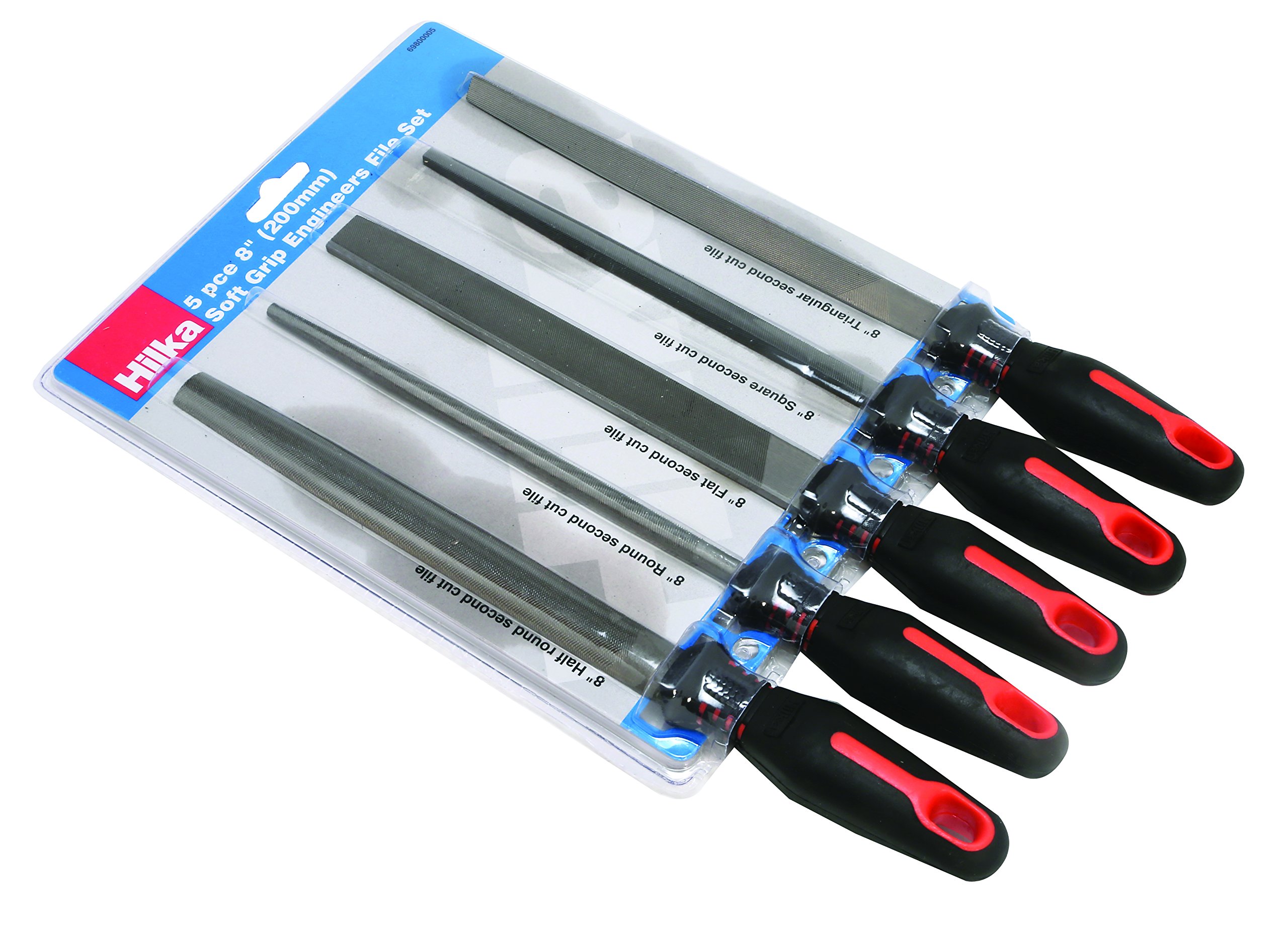 Hilka 69800005 8-inch Pro Craft Engineers File Set