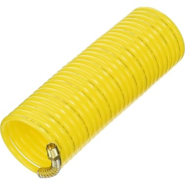 Esdan 30 Metre Self-Retractable Industrial Air Hose - 1/2 Inch Nylon Coil Tube