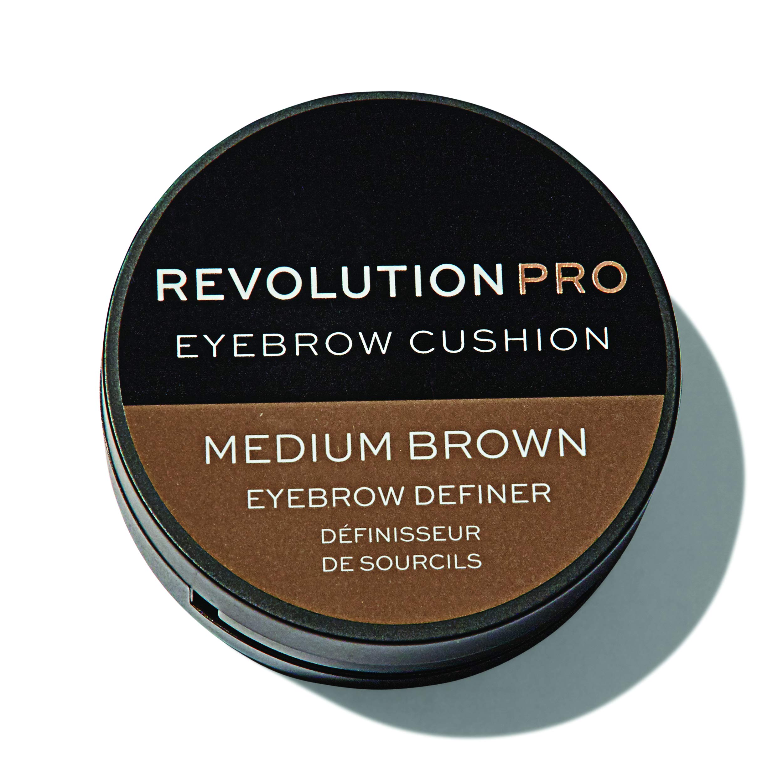 Revolution Pro, Eyebrow Cushion, Medium Brown, 2.2g