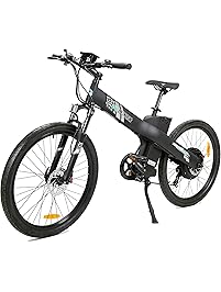 26&rdquo; Electric Bike 2018 Update 750W 48V/12AH Electric Mountain Bicycle with Shimano 7 Speeds LED DISPLAY Lithium Battery