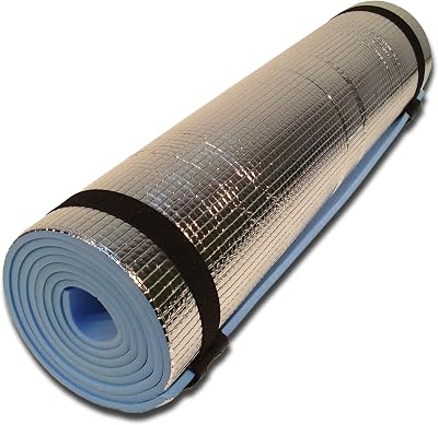Yellowstone EVA Camping Mat With Foil Blue