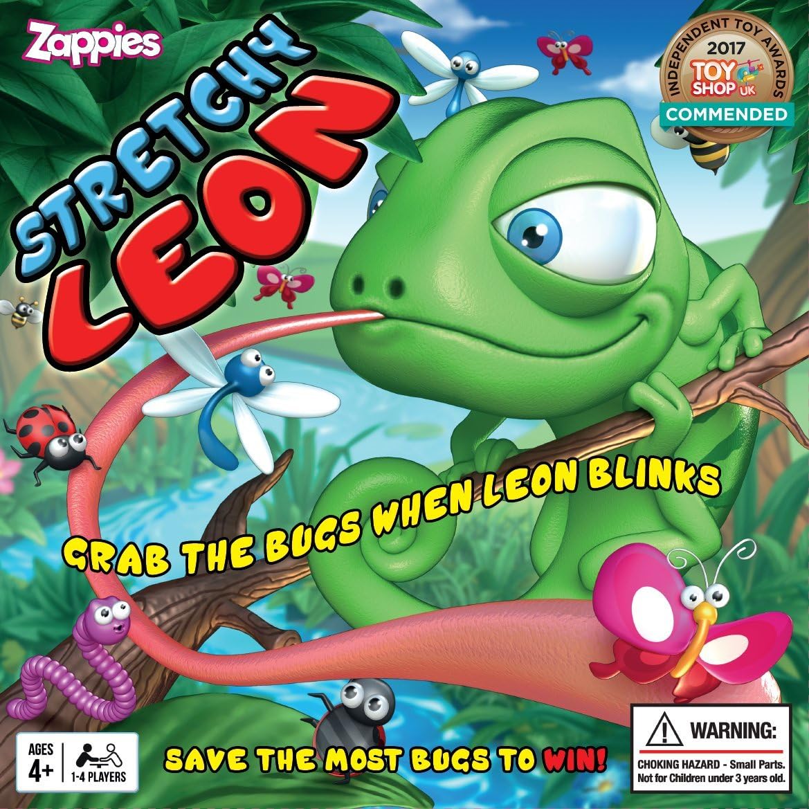 Zappies 601 Avatar Stretchy Leon Bug Catching Game