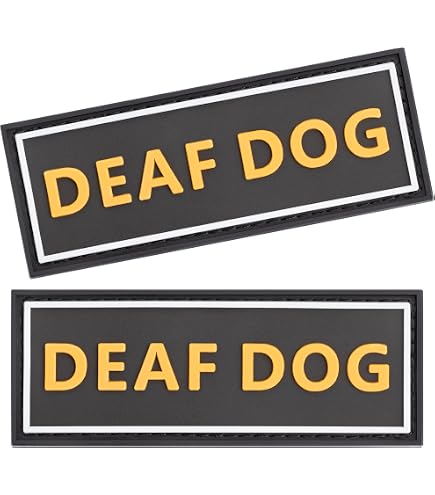 2 Reflektierende Service-Dog Patches – Abnehmbar, Für Geschirr & Westen, Größe L 15,2 X 5,1 Cm