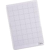 Sizzix Accessory Sticky Grid Sheets 6" x 8 1/2" 5 Pack, Multicolor 5