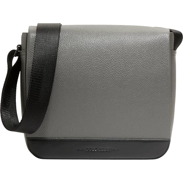 Amazon.com: Cole Haan Men's Triboro Messenger, Black : Clothing