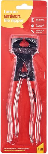 Amtech S4435 Tile Nipper Durable Carbide Edges 6mm Thick view 2