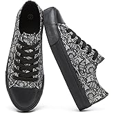 yageyan Womens White Tennis Shoes Low top Canvas Sneakers Women Fashion Shoes for Walking Casual Canvas Comfortable