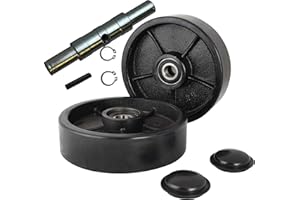 CARBO GLIDE CRWON PTH50 Pallet Jack Back Steer Wheel Replacement Kit Complete